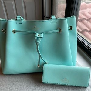 Kate Spade Beautiful mint bag